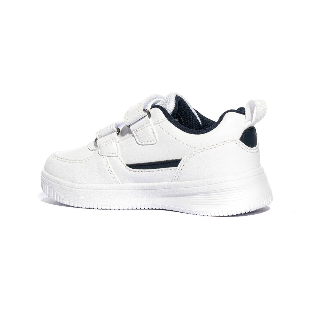 LUMBERJACK SB70411-002 WHITE NAVY BLUE M0145 Sneakers Bambino 