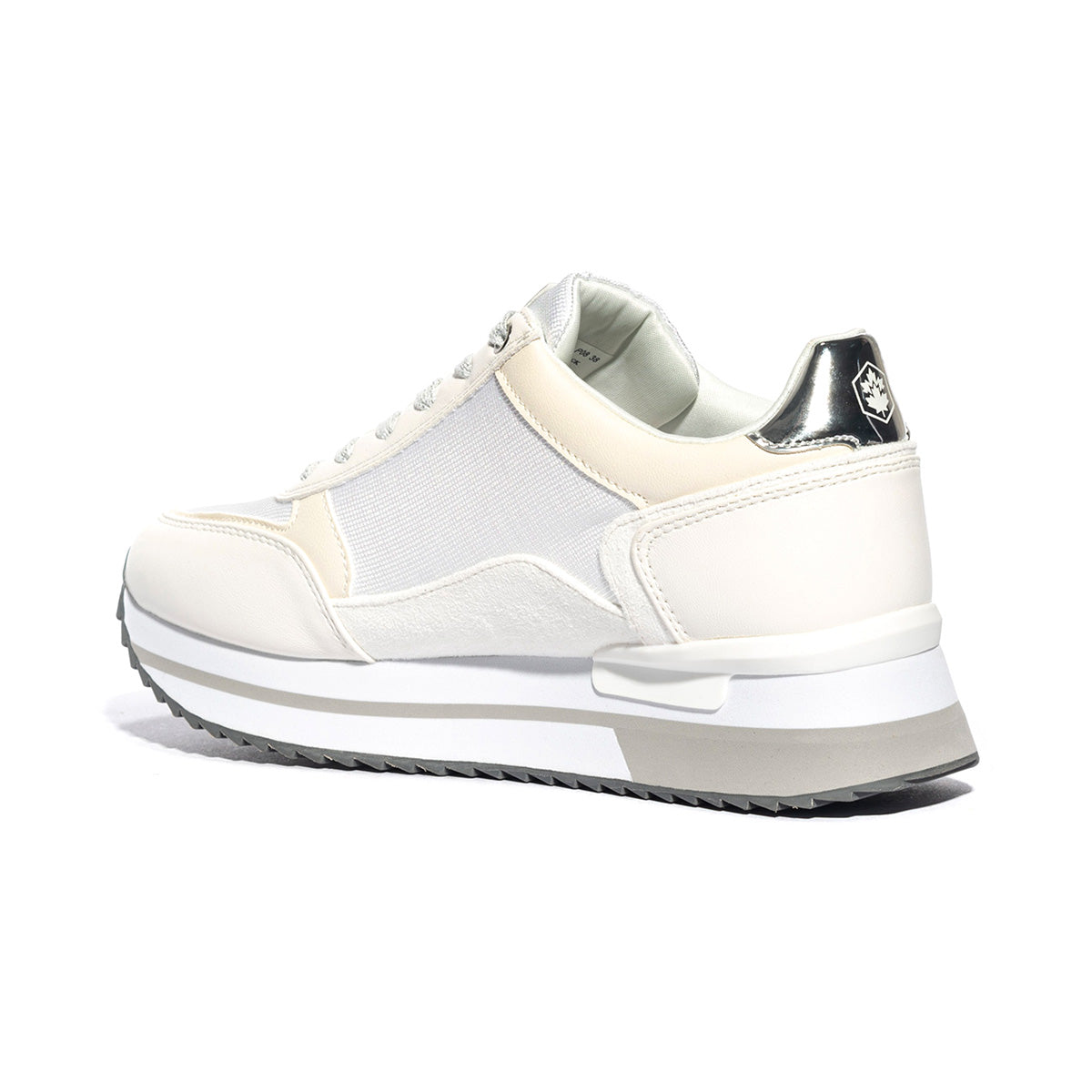 LUMBERJACK SWF8005-005 TOTAL WHITE CA014 Sneakers Donna 