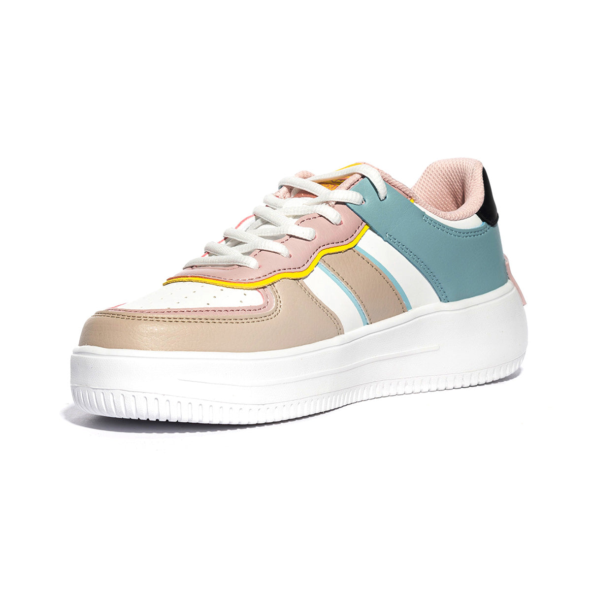 LUMBERJACK SWG1611-001WHITE BEIGE LT FUXIA M1197