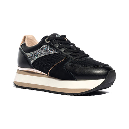 LUMBERJACK SWI0312-001 BLACK CB001 Sneakers Donna 