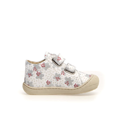 NATURINO 0012012904-U6-1N02 WHITE-SILVER Sneakers Bambina 