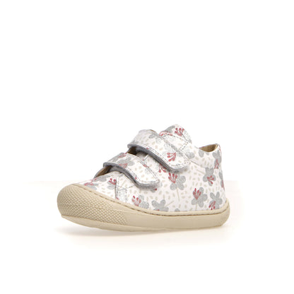 NATURINO 0012012904-U6-1N02 WHITE-SILVER Sneakers Bambina 