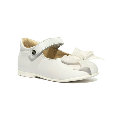 Ballerine naturino arabesque white