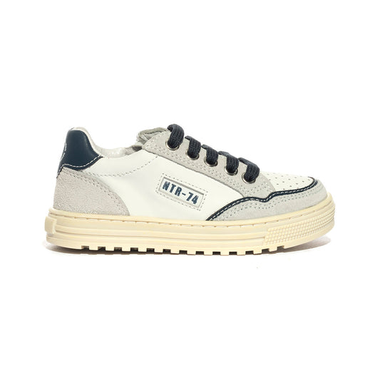 Sneakers naturino ariton white navy