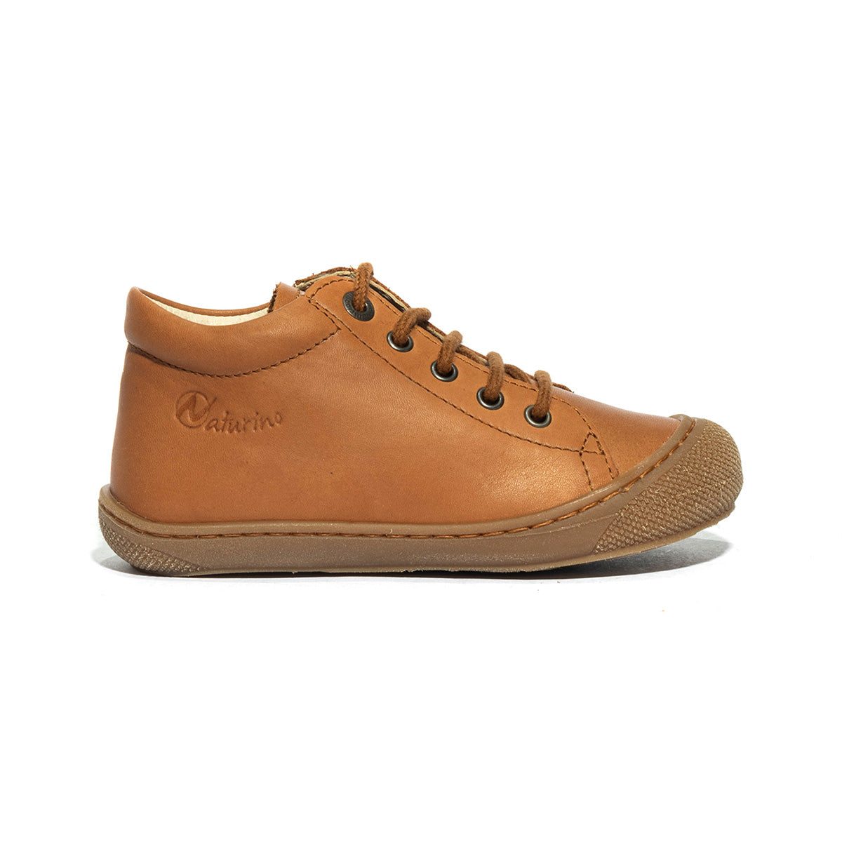 Sneakers naturino cocoon sole honey cognac