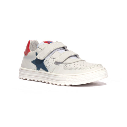NATURINO HESS VL WHITE AZURE Sneakers Bambino 