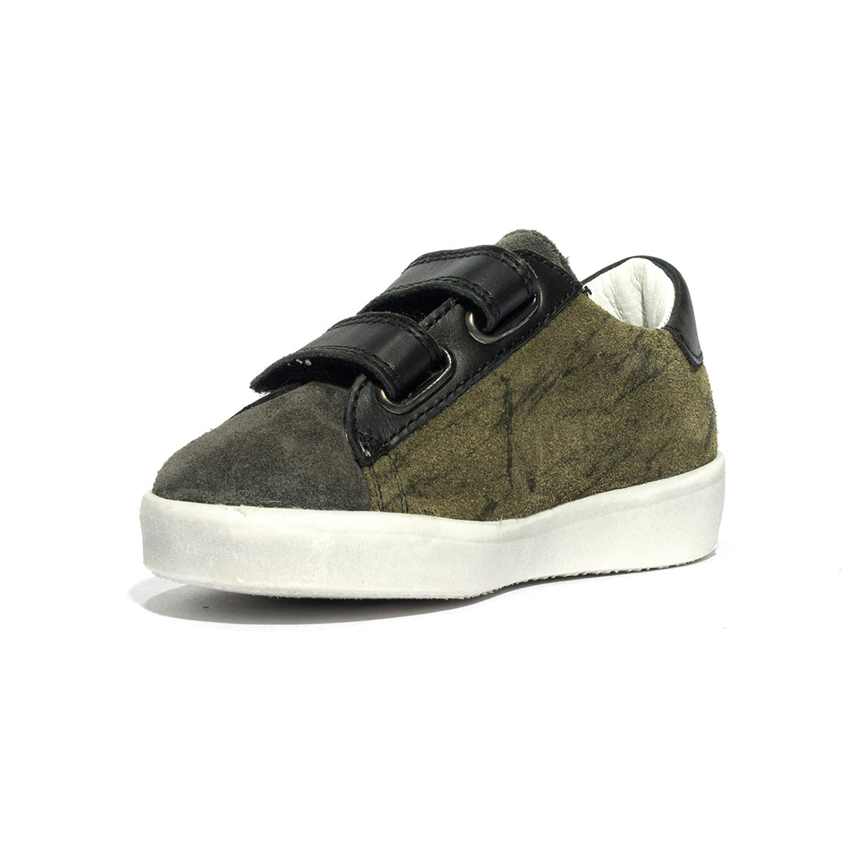NATURINO KOREY ANTHRACITE GREEN BOTTLE ANTHRACITE GREEN Sneakers Bambino 