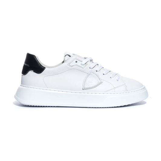Sneakers Philip Model Temple Low Man Bianche Nere