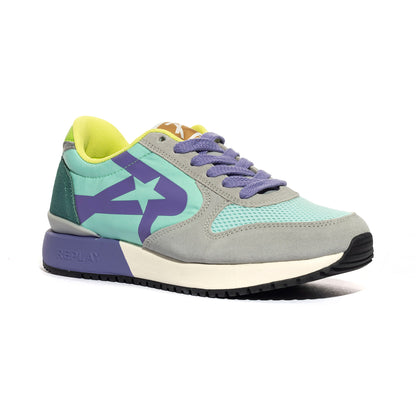 REPLAY RS9O0001T GREY YELLOW Sneakers Donna 