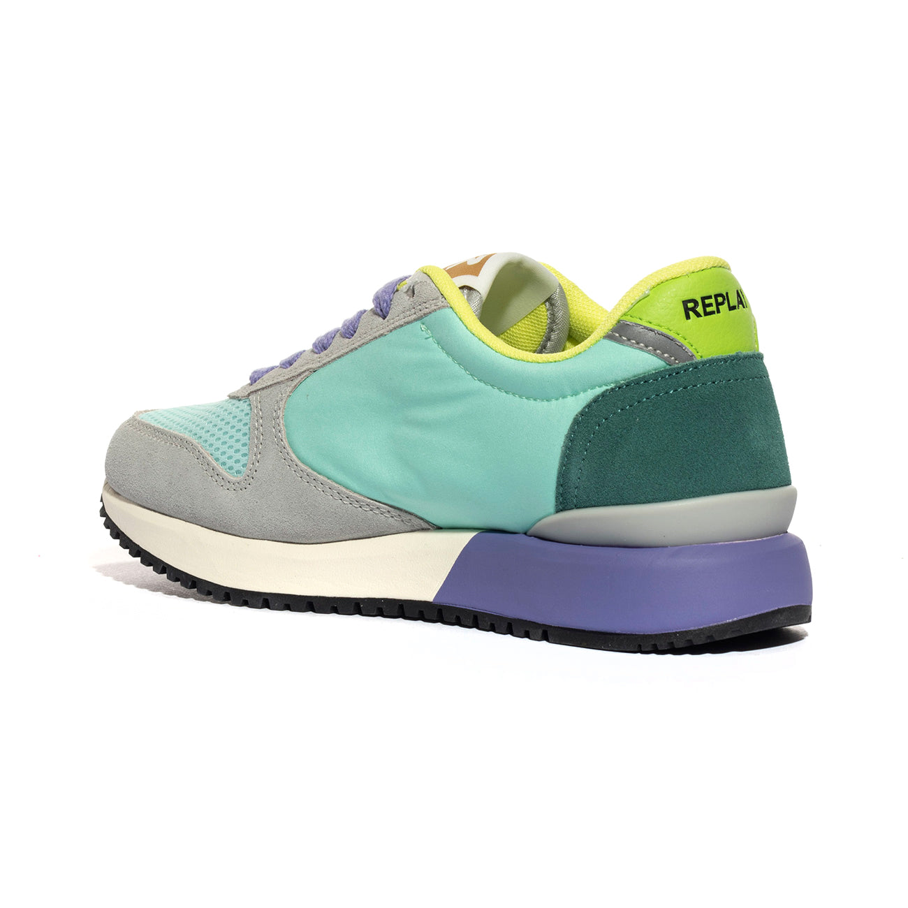 REPLAY RS9O0001T GREY YELLOW Sneakers Donna 