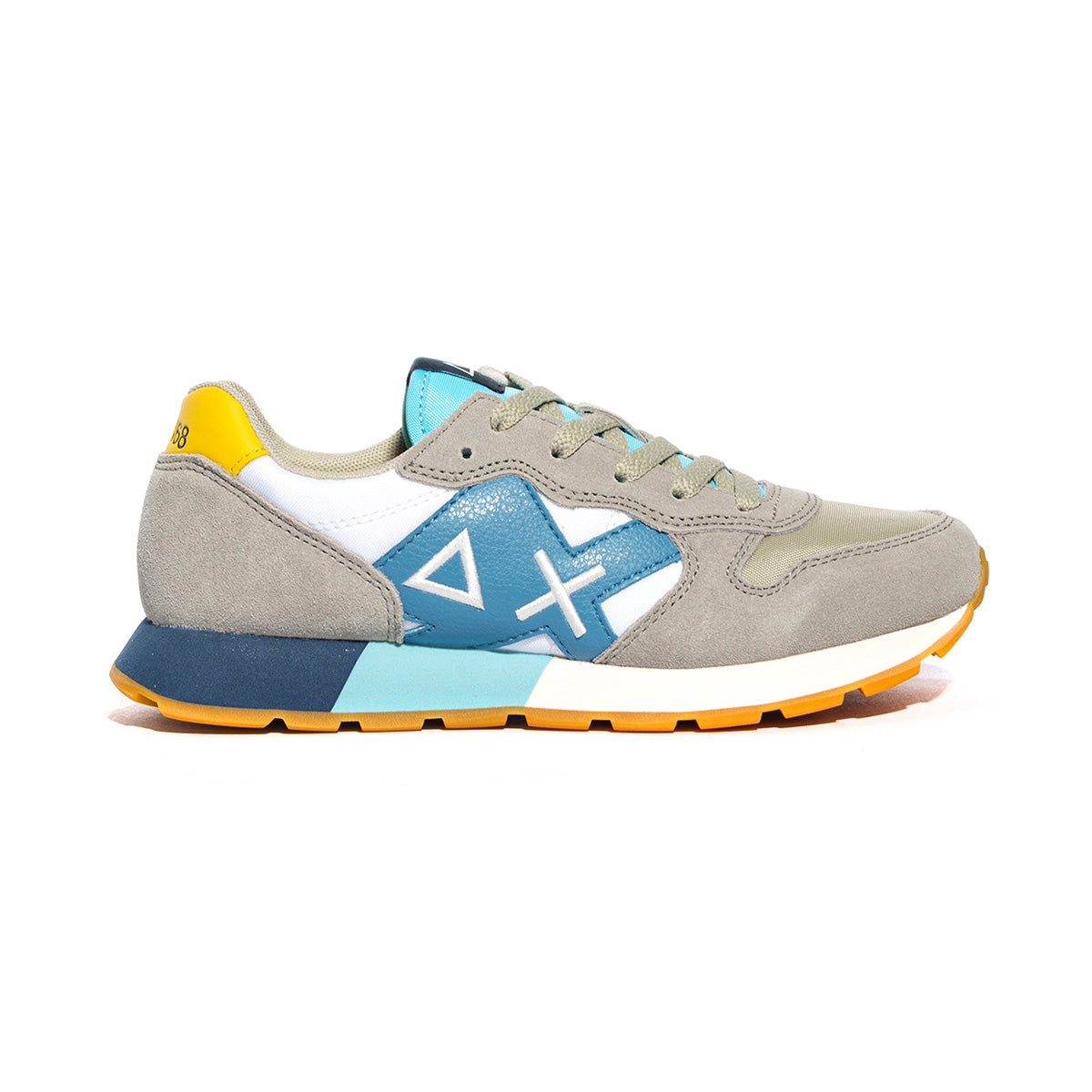 SUN 68 Z34312T GRIGIO CHIARO BIANCO Sneakers Bambino 