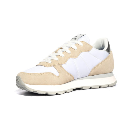 Sneakers Sun 68  Ally Gold Silver Bianco Panna