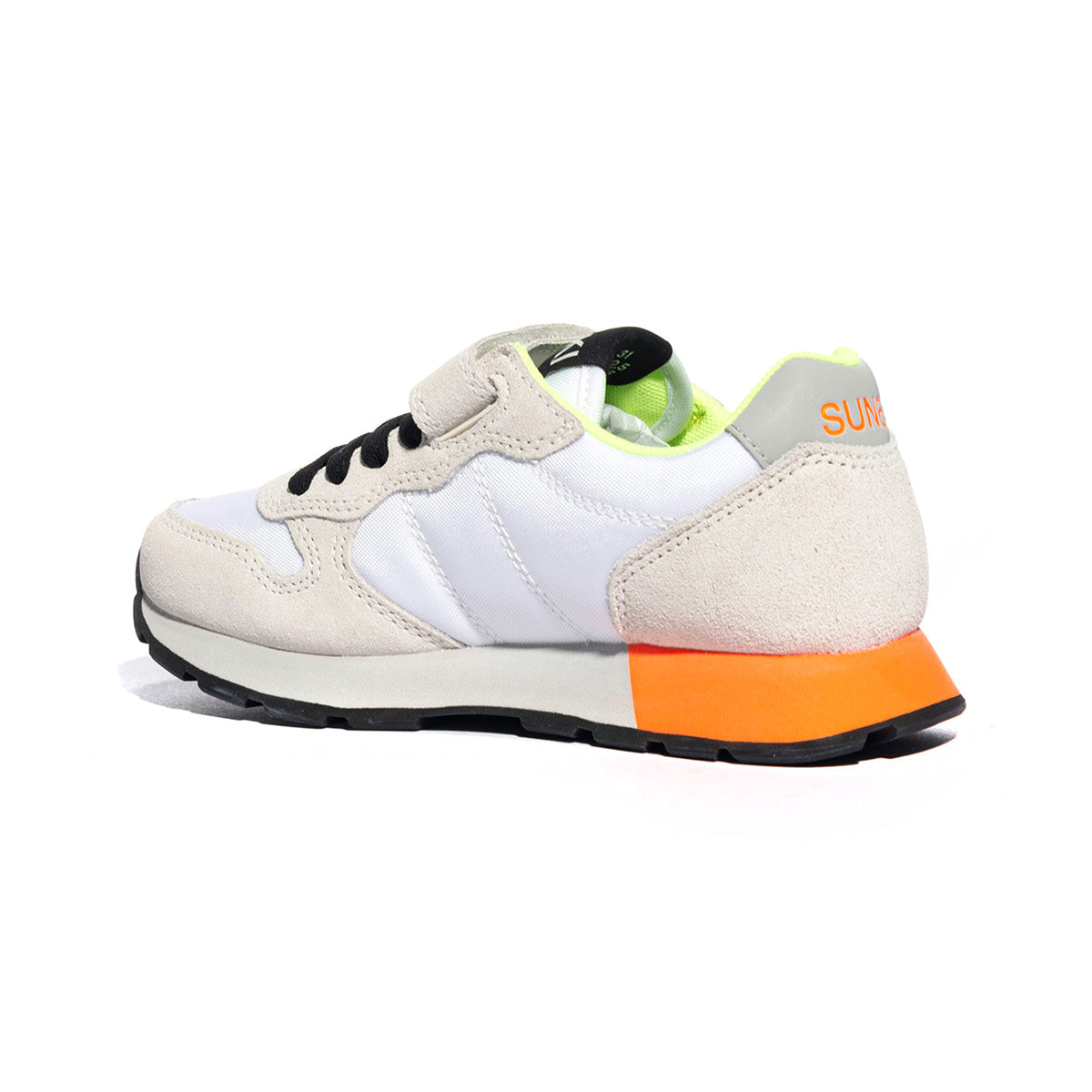 Sneakers Sun 68  Boy'S Jaki Fluo  Kid Bianco