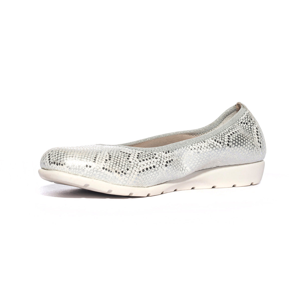 VALLEVERDE V66155 ARGENTO Ballerine Donna 
