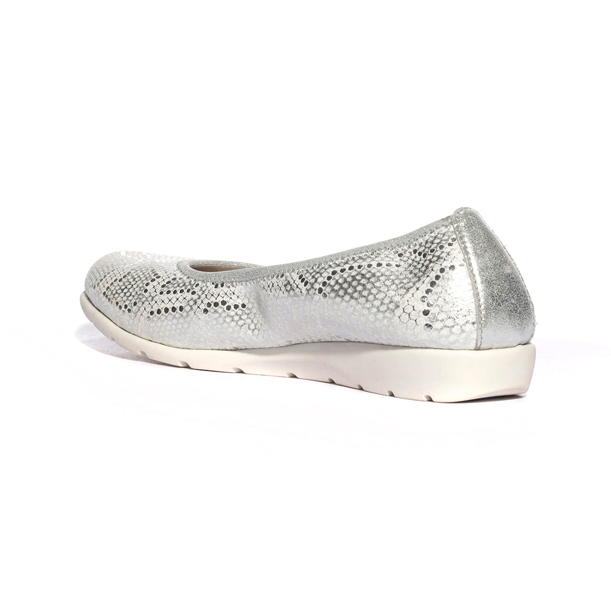 VALLEVERDE V66155 ARGENTO Ballerine Donna 