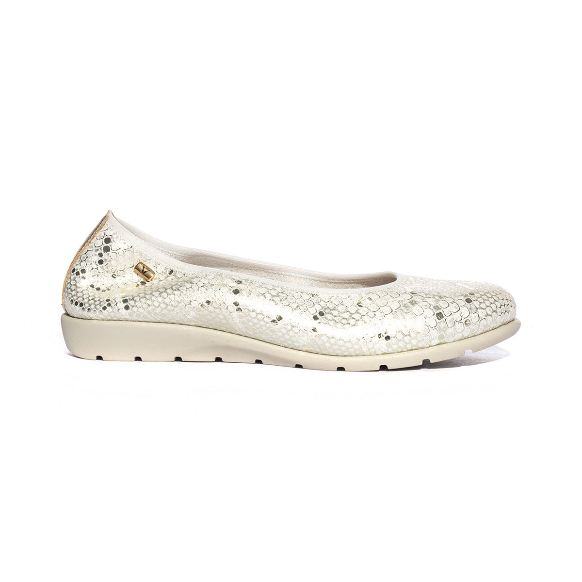 VALLEVERDE V66155 PLATINO Ballerine Donna 