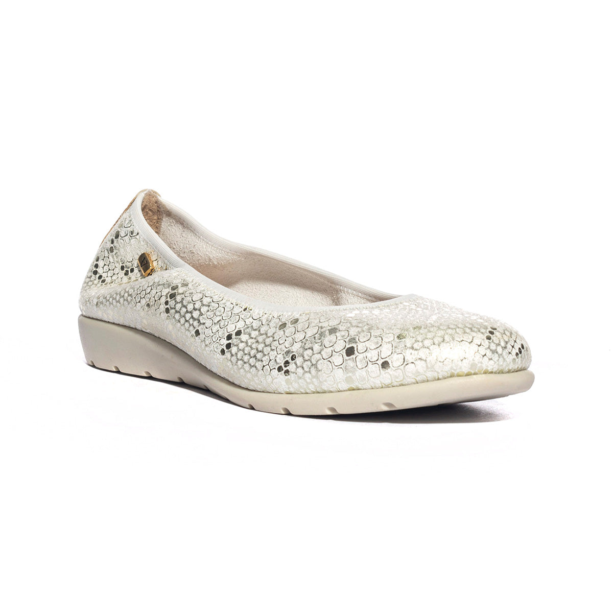 VALLEVERDE V66155 PLATINO Ballerine Donna 