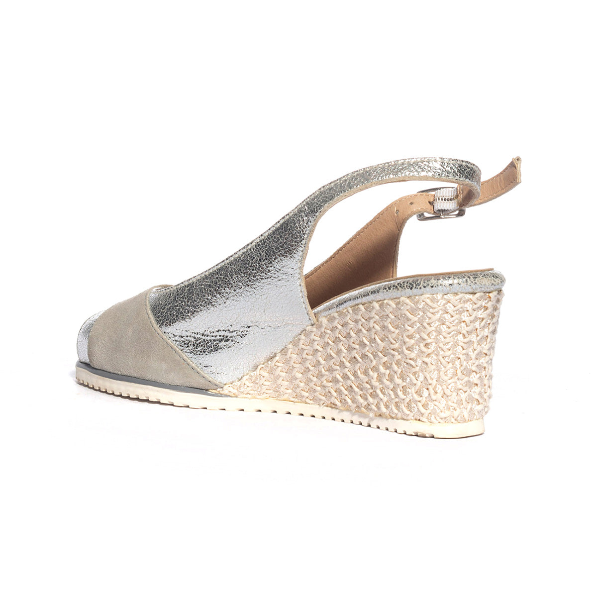 VALLEVERDE V66203 ARGENTO Sandali Donna 