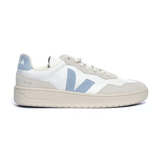 Sneakers Veja V-90 Leather WHITE STEEL