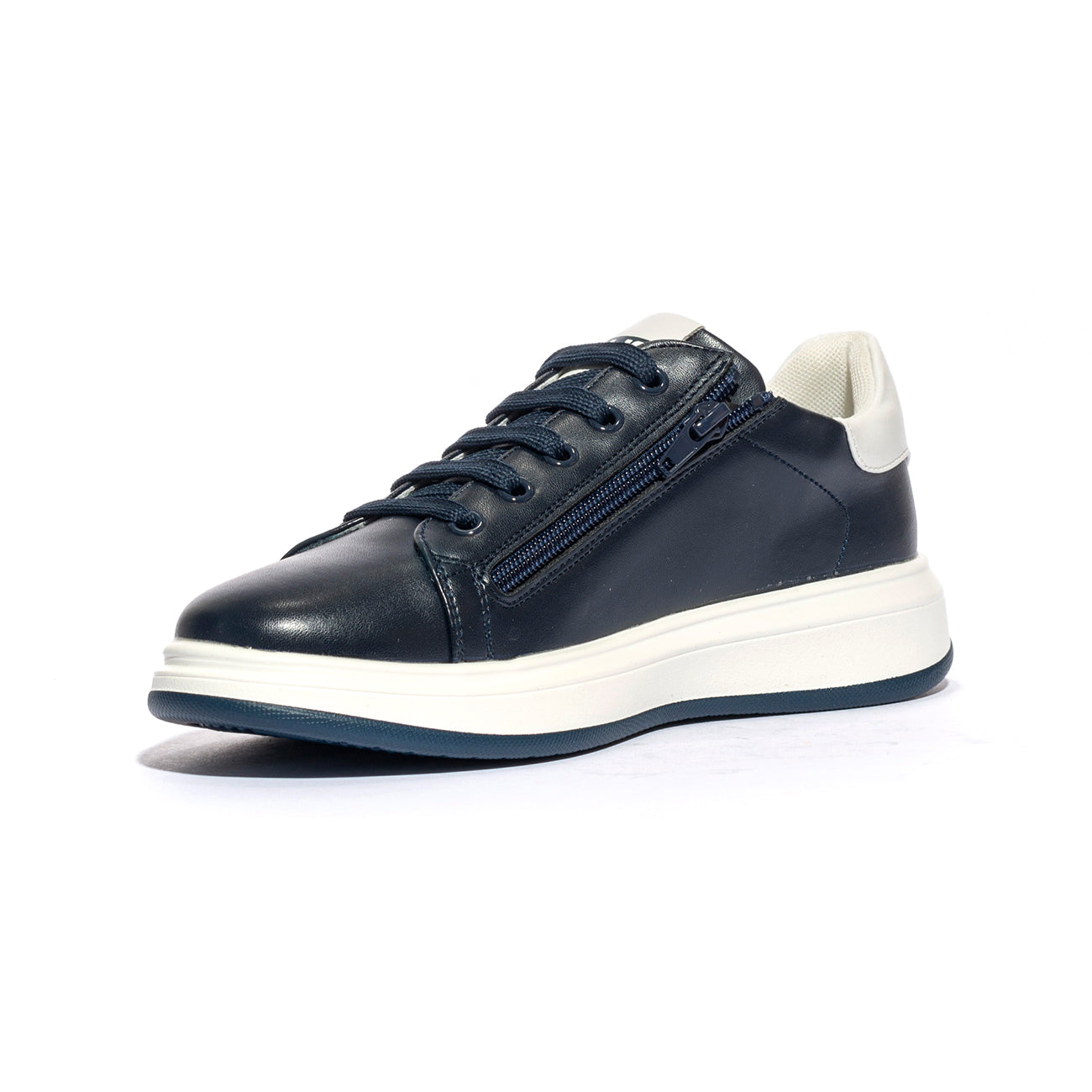 4US 42700 BLU WHITE Sneakers Bambino 
