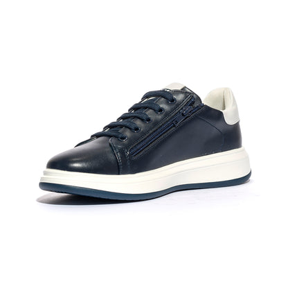 4US 42700 BLU WHITE Sneakers Bambino 