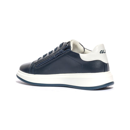 4US 42700 BLU WHITE Sneakers Bambino 