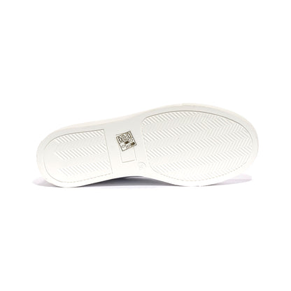 4US 42741 WHITE SILVER Sneakers Bambina 