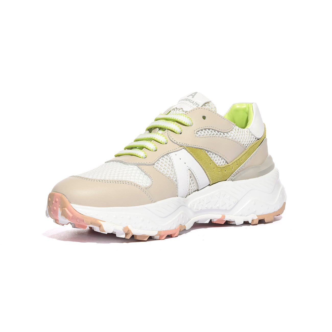 ACCADEMIA 72 AC111 BEIGE WHITE Sneakers Donna 