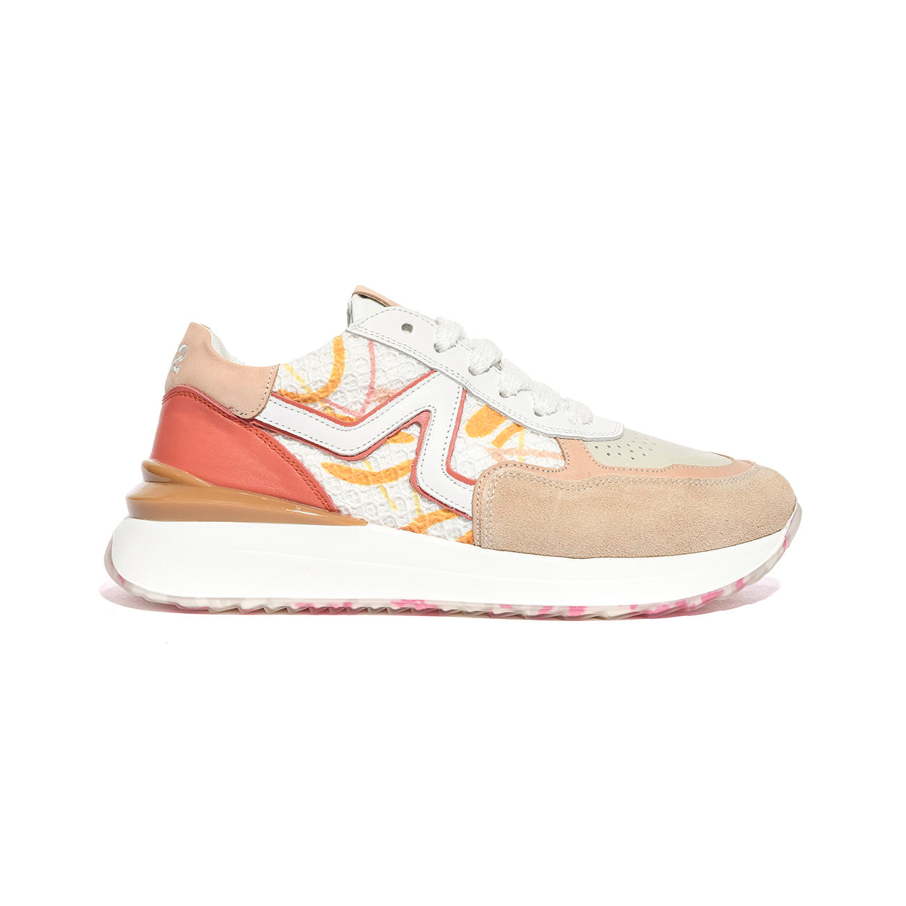 ACCADEMIA 72 AC131 BEIGE GHIACCIO WHITE Sneakers Donna 