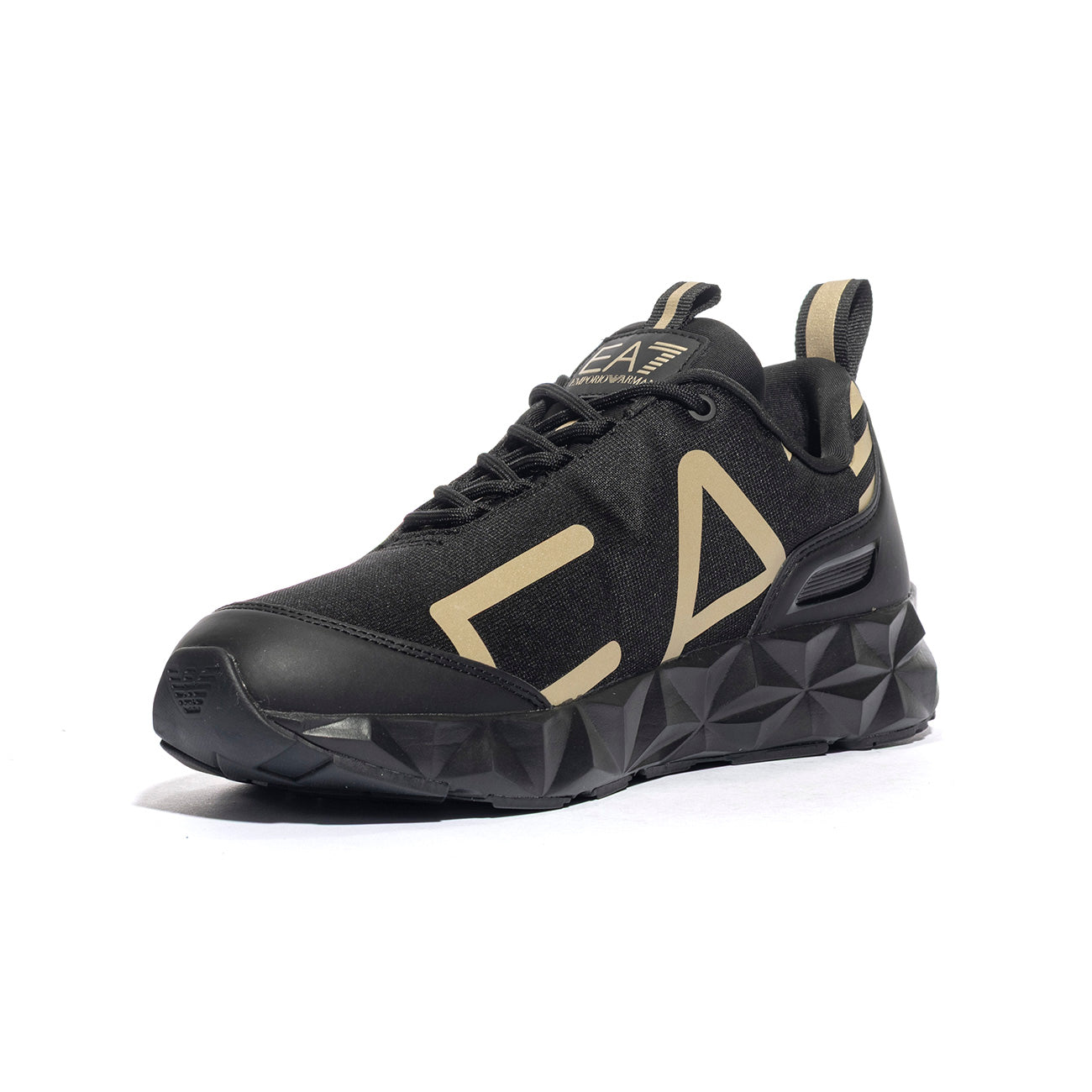 ARMANI X8X217 TRIPLE BLACK GOLD Sneakers Uomo 