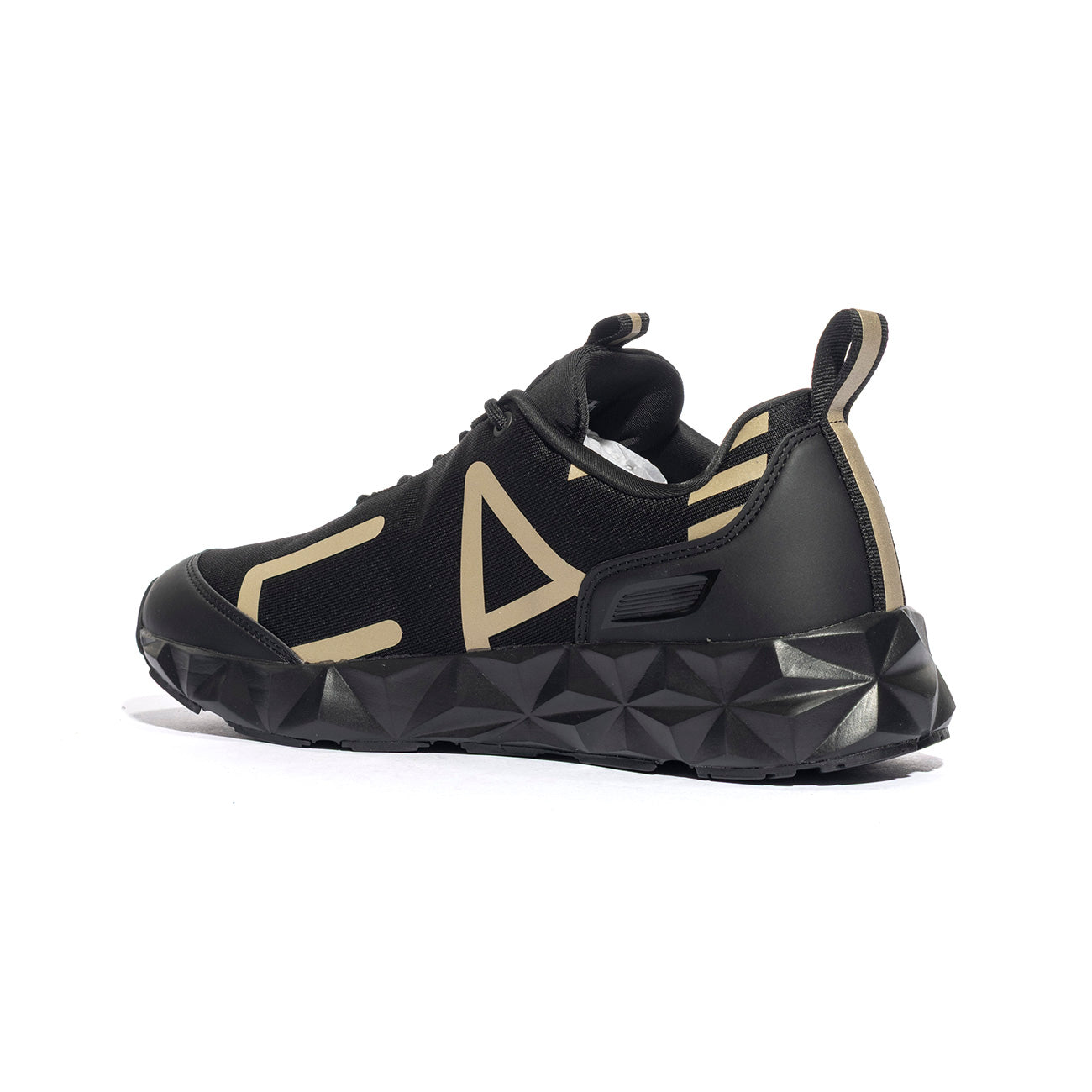 ARMANI X8X217 TRIPLE BLACK GOLD Sneakers Uomo 
