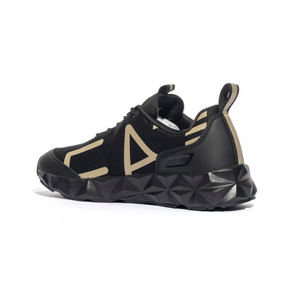 ARMANI X8X217 TRIPLE BLACK GOLD Sneakers Uomo 