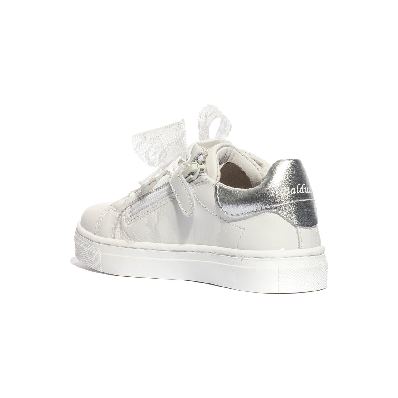BALDUCCI BUTT1901 BIANCO ARGENTO Sneakers Bambina 