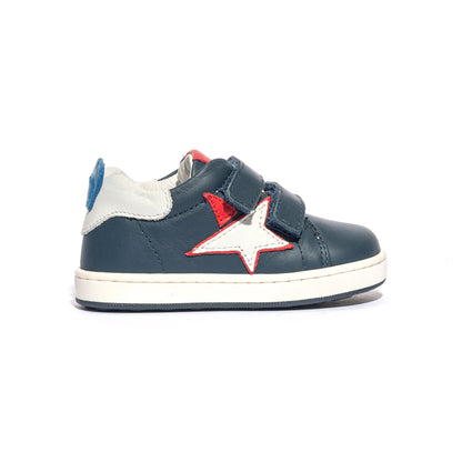 BALDUCCI CITA6355 BLU BIANCO Sneakers Bambino 
