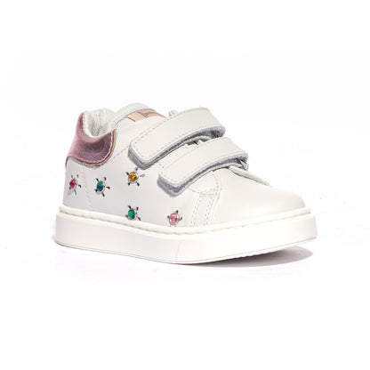 BALDUCCI CITA6823 BIANCO ROSA Sneakers Bambina 