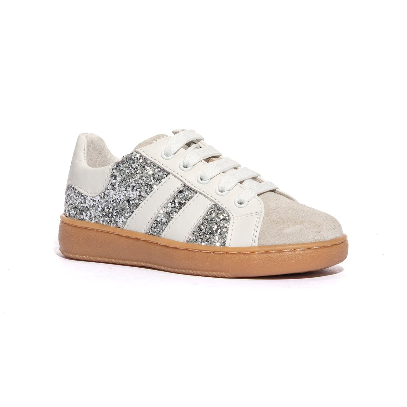 BALDUCCI LYNN1005 BIANCO ARGENTO Sneakers Bambina 