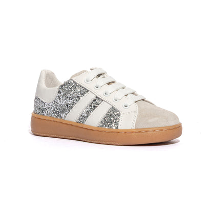BALDUCCI LYNN1005 BIANCO ARGENTO Sneakers Bambina 