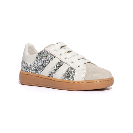BALDUCCI LYNN1005 BIANCO ARGENTO Sneakers Bambina 