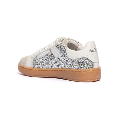 BALDUCCI LYNN1005 BIANCO ARGENTO Sneakers Bambina 