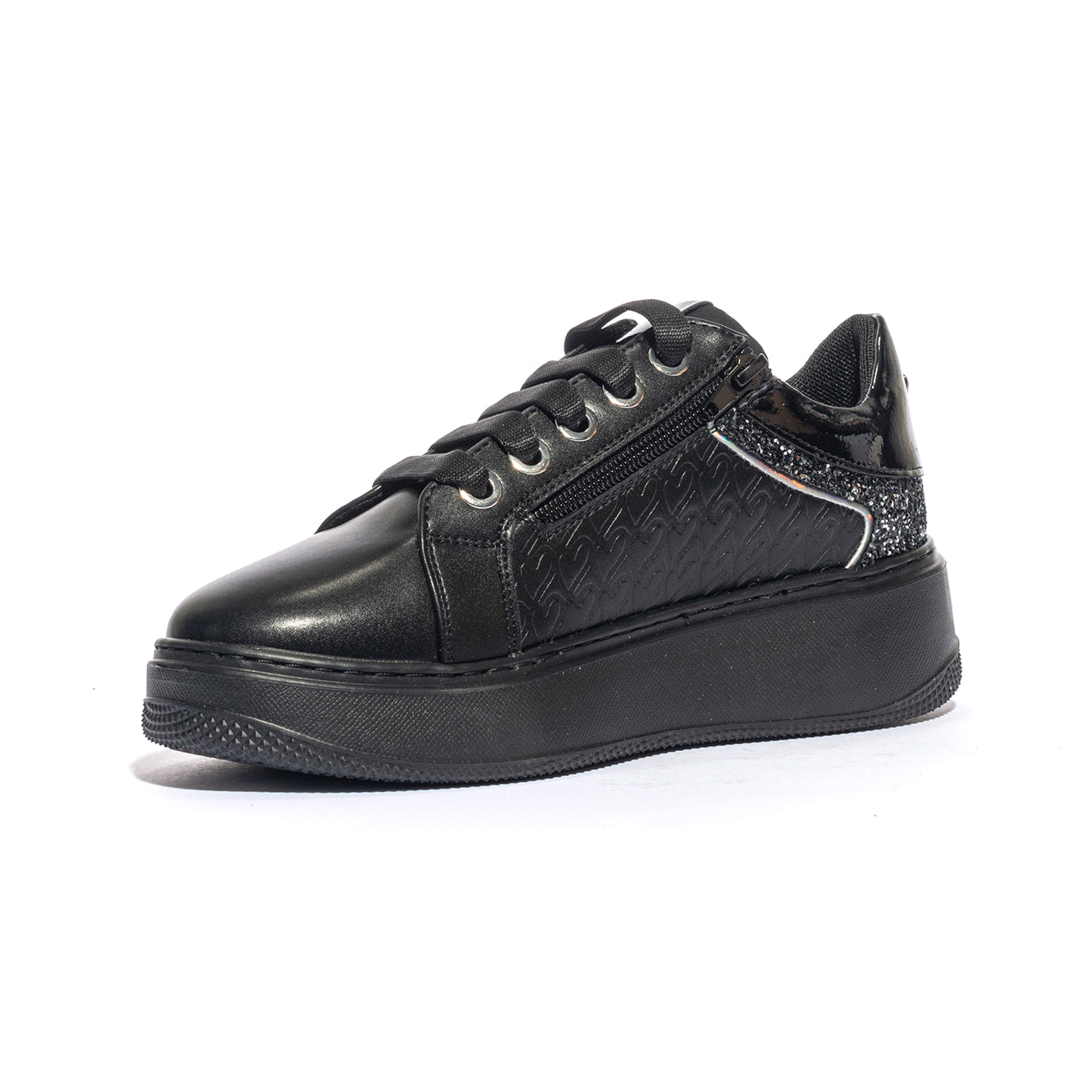 CAFèNOIR C2610 BLACK SILVER Sneakers Bambina 