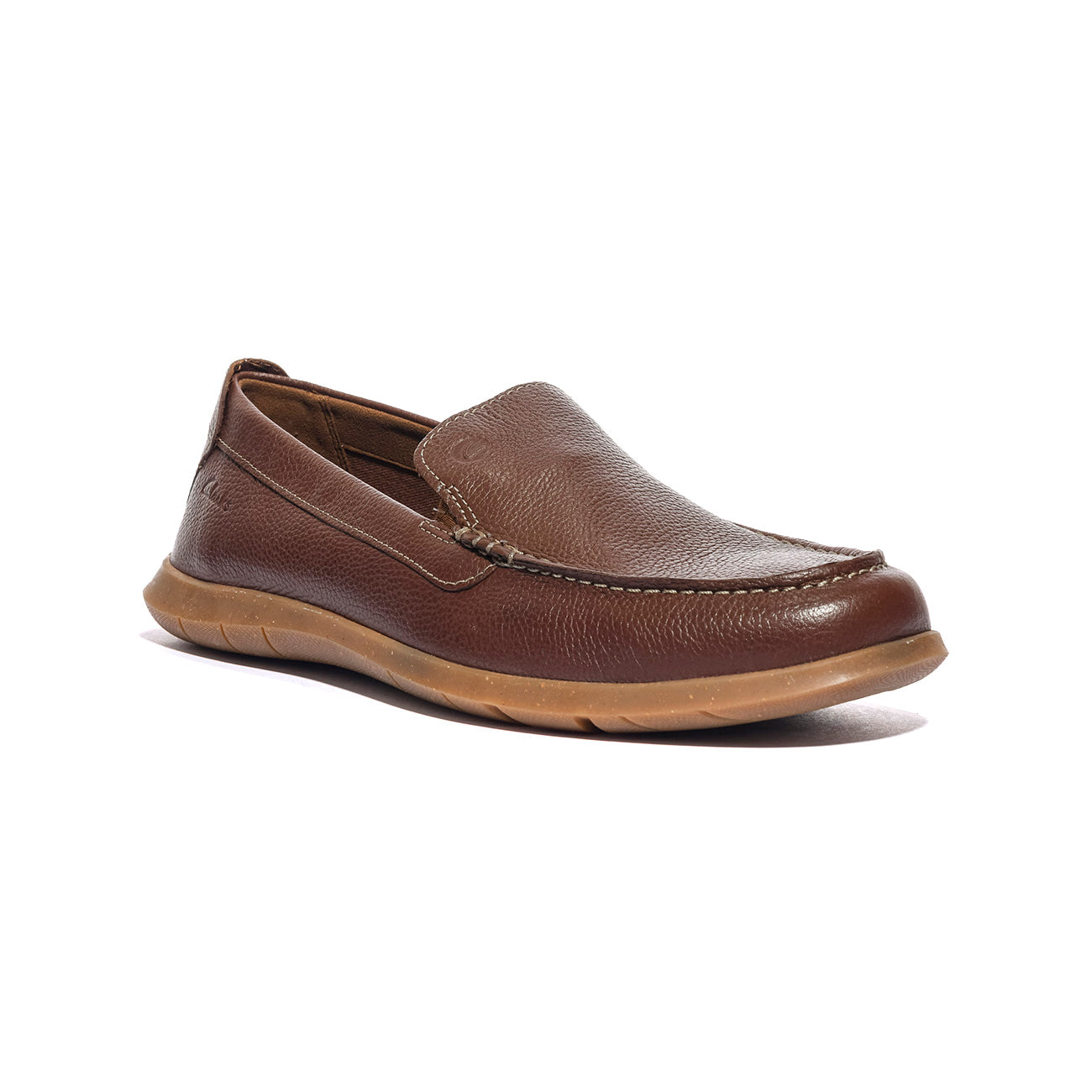 CLARKS 176954L.BRN LEA