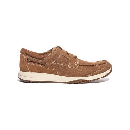 CLARKS 176971 TAN NUBUK Sneakers Uomo 