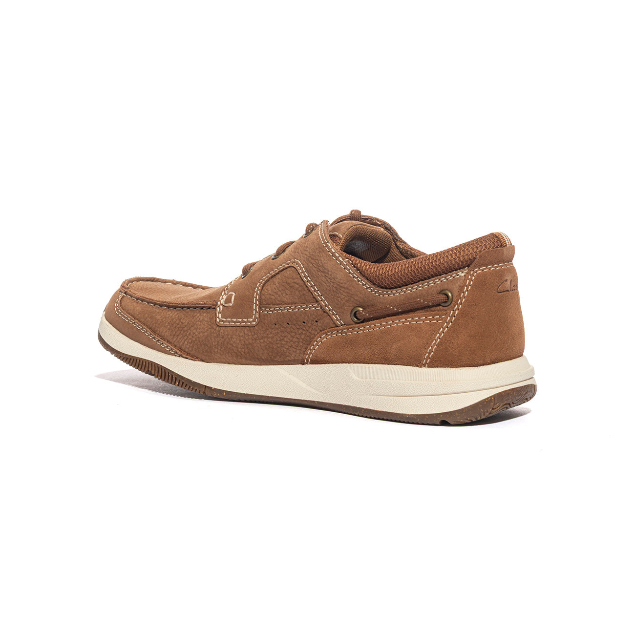 CLARKS 176971 TAN NUBUK Sneakers Uomo 