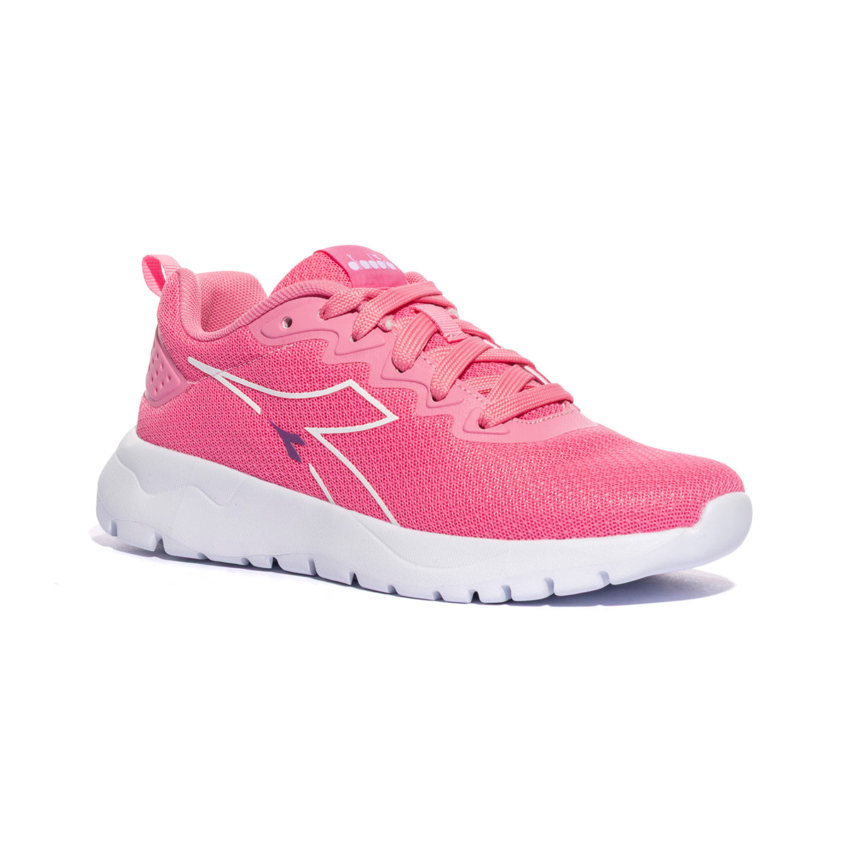 DIADORA 101.182000 BIANCO ROSA POURRI Sneakers Bambino 