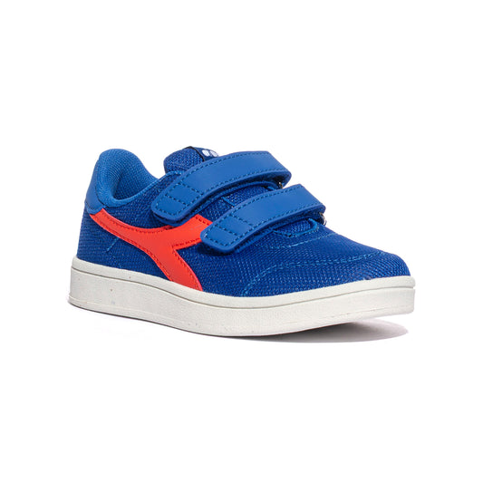 DIADORA 101.182009 AZZURRO SCURO ROSSO FIESTA Sneakers Bambino 