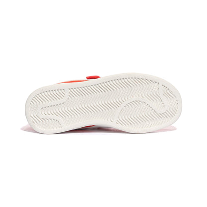 DIADORA 101.182009 BIANCO OTTICO ROSSO FIESTA Sneakers Bambino 
