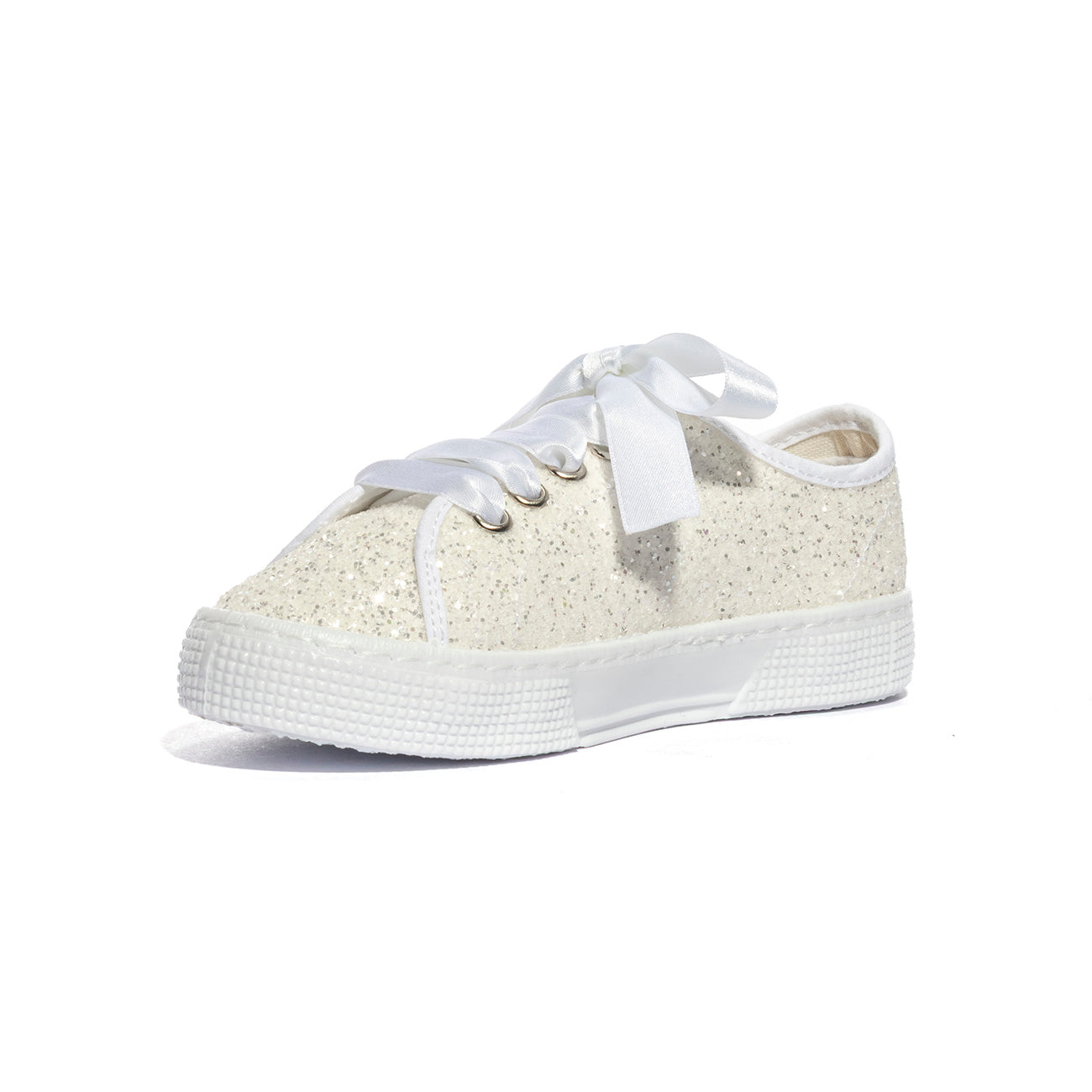 DXO 105 GLITTER BIANCO Sneakers Bambina 