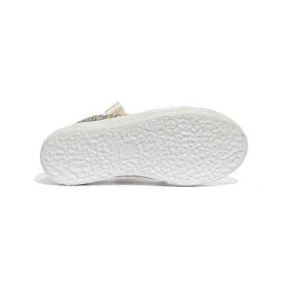 DXO 105 GLITTER PLATINO Sneakers Bambina 