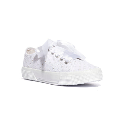 DXO 105 MACRAME BIANCO Sneakers Bambina 