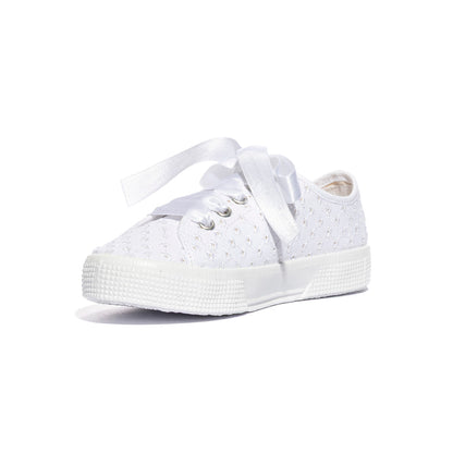 DXO 105 MACRAME BIANCO Sneakers Bambina 